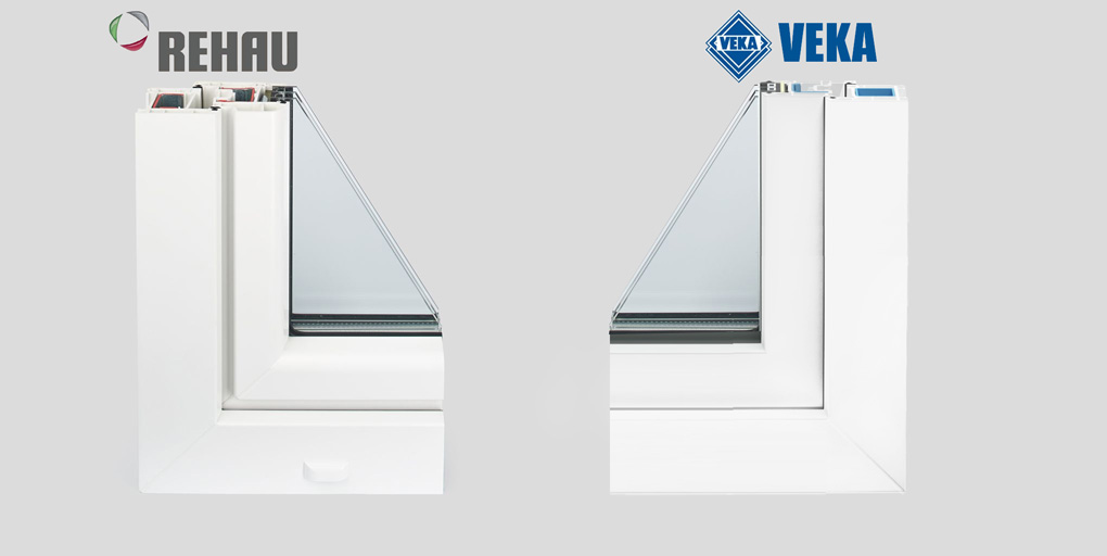 Сравнение окон VEKA и REHAU: какой профиль лучше Сравнение окон VEKA и REHAU: какой профиль лучше